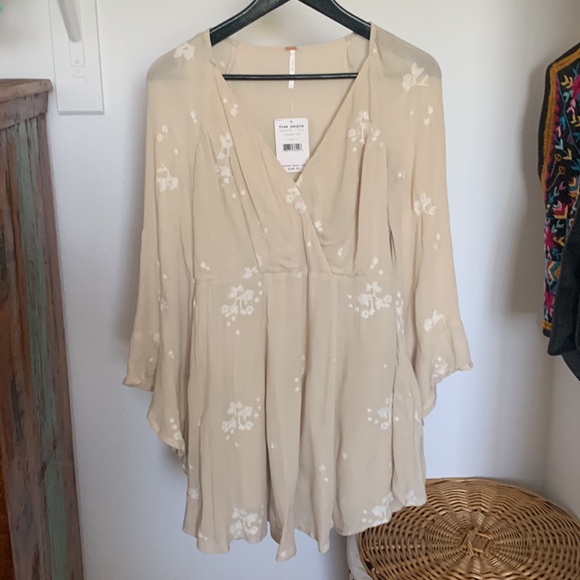 Free people jasmine embroidered mini 2 NWT - Picture 3 of 14